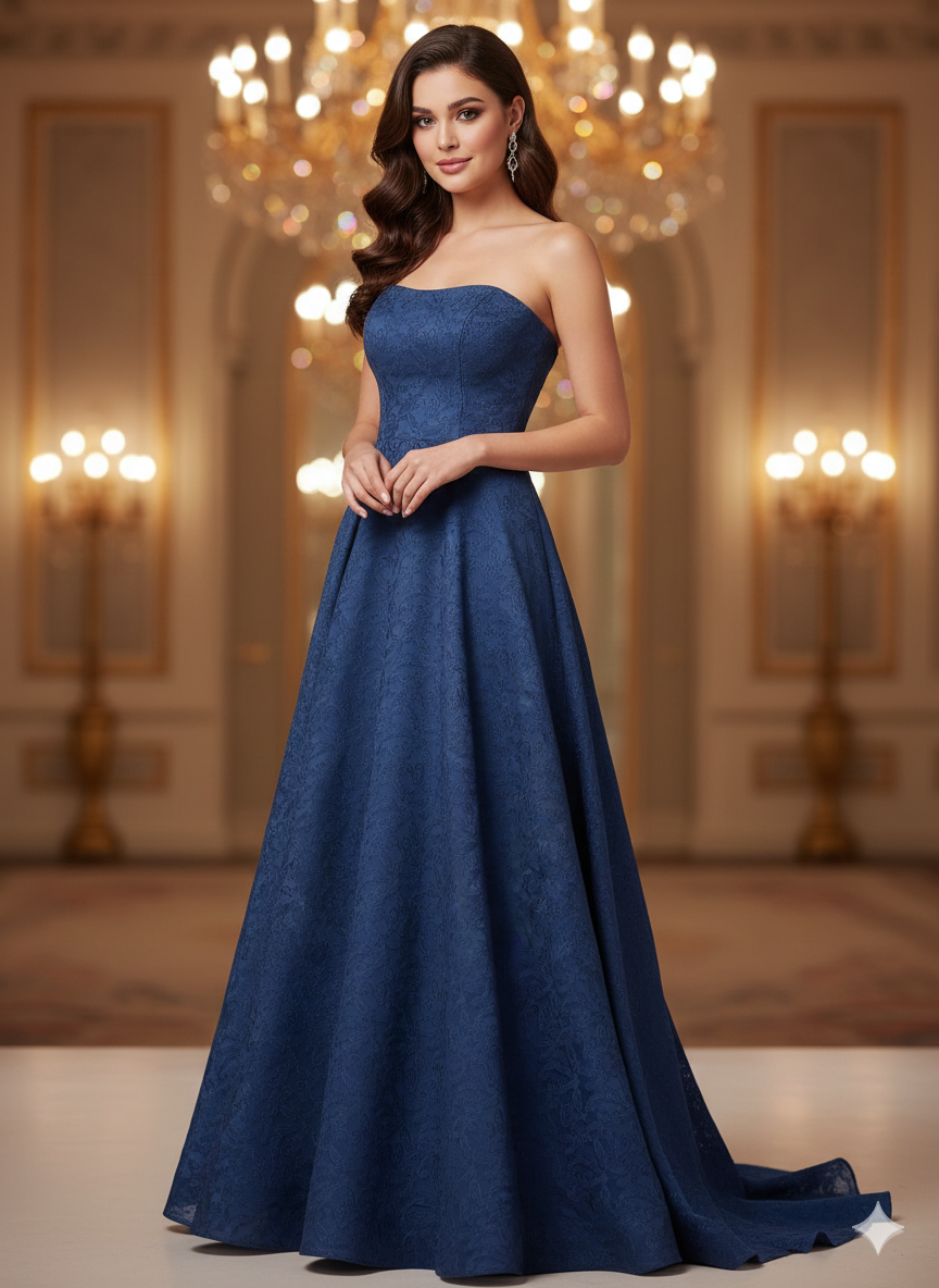 Crepe Jacquard